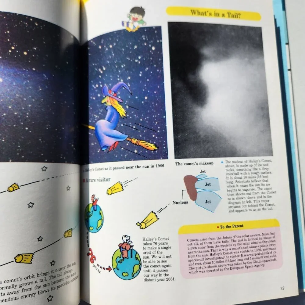 Sky and Earth A Child's First Library of Learning Book Science Book Homeschool B